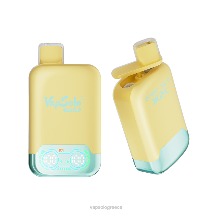VapSolo TWINS ατμός μιας χρήσης | Vapsolo Greece 60X431 ανανά καρύδα & μπανάνα φράουλα