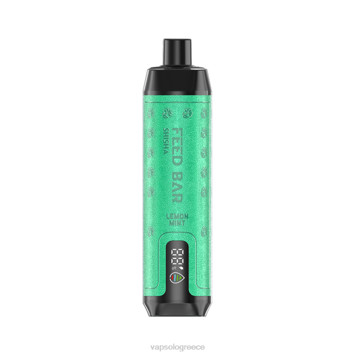 VapSolo SHISHA ατμός μιας χρήσης | Vapsolo Αθήνα 60X47 μέντα λεμονιού