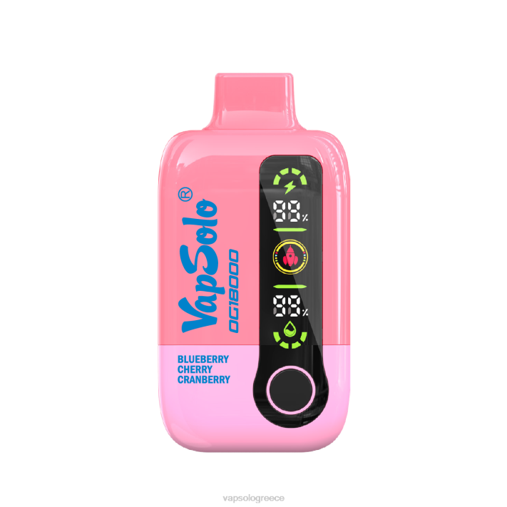 VapSolo DG18000 ατμός μιας χρήσης | Vapsolo Puff 60X449 βακκίνιο κεράσι κράνμπερι