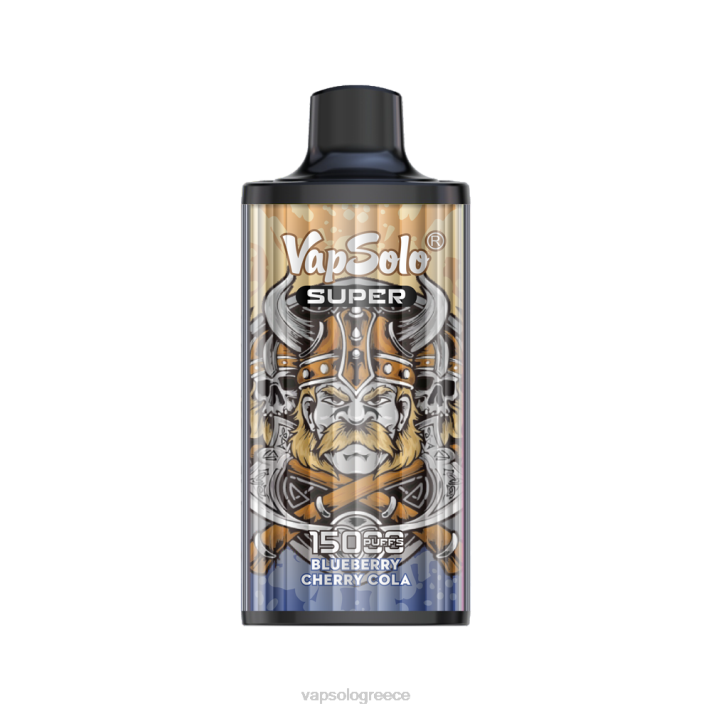 VapSolo SUPER ατμός μιας χρήσης | Vapsolo Flavours 60X415 βακκίνιο κεράσι κόλα