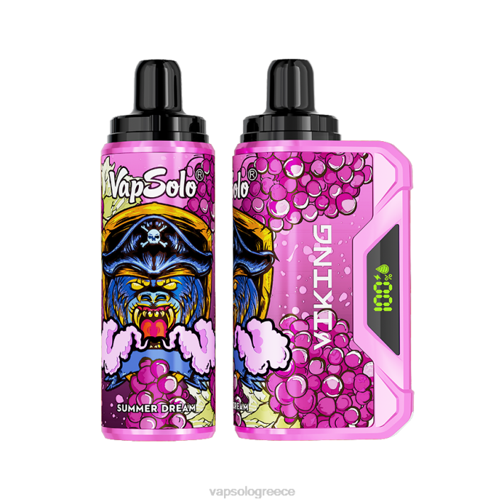 VapSolo VIKING ατμός μιας χρήσης | Vapsolo Αθήνα 60X447 καλοκαιρινό όνειρο